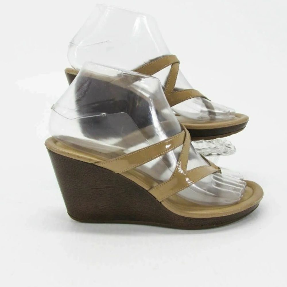 Cole Haan Air Jaynie Women's Size 9B Wedge Thong Sandal